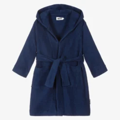 Molo Blue Towelling Dressing Gown