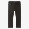 Molo Boys Black Slim Fit Denim Jeans