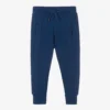 Molo Boys Blue Organic Cotton Joggers