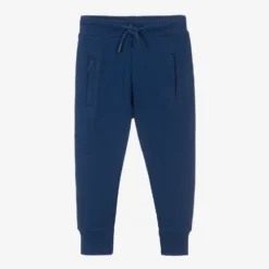 Molo Boys Blue Organic Cotton Joggers