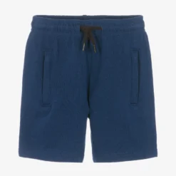 Molo Boys Blue Organic Cotton Shorts