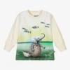 Molo Boys Ivory Elephant Top