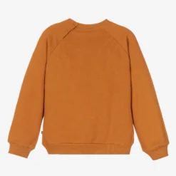 Molo Orange Smile Cotton Sweatshirt -Outlet Little Gents Set Store molo orange smile cotton sweatshirt 447740 d6054c3a978f82067a256837f2e55abf458cd3cc