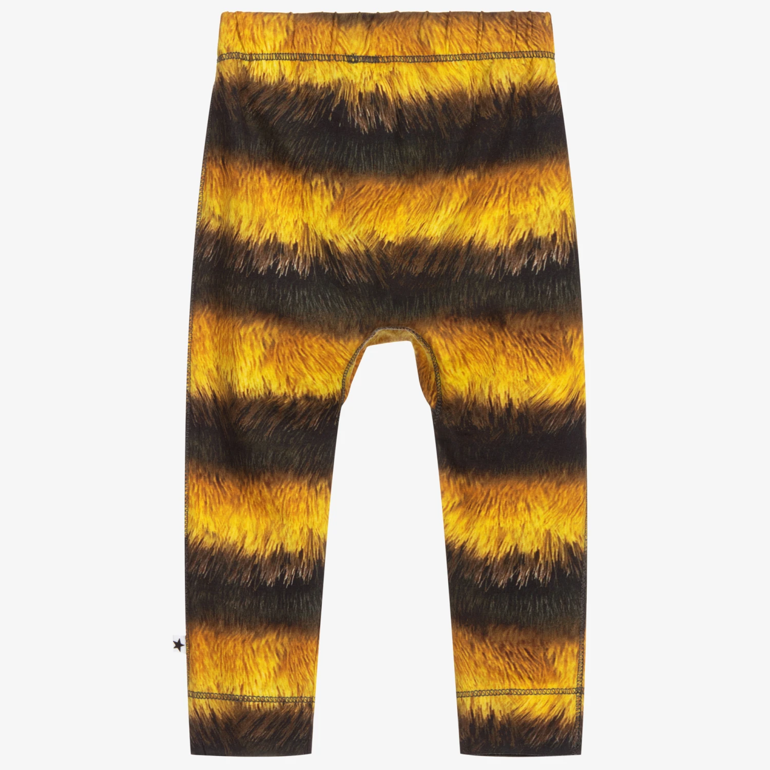 Molo Yellow & Black Organic Joggers 3 Molo Yellow & Black Organic Joggers - Image 3