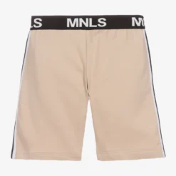 Monnalisa Boys Beige Cotton Logo Shorts -Outlet Little Gents Set Store monnalisa boys beige cotton logo shorts 503338 41eb5138c10eeff93bad245250ea1d44d31f6824