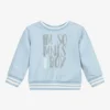 Monnalisa Boys Blue Cotton Sweatshirt