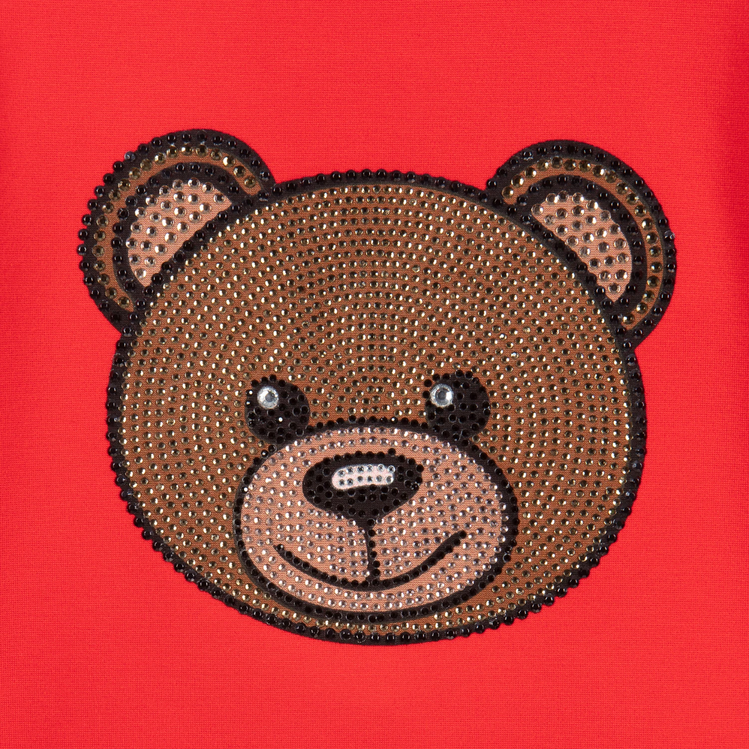 Moschino Baby Red Hooded Logo Jacket 3 Moschino Baby Red Hooded Logo Jacket - Image 3