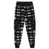 MSGM Boys Black Cotton Logo Joggers