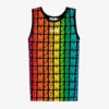MSGM Boys Rainbow Logo Vest