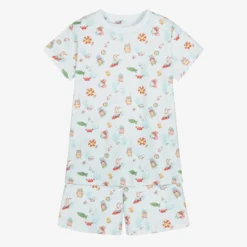 My Little Pie Blue Sea Crew Supima Cotton Pyjamas
