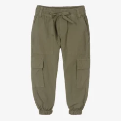 Naturino Boys Green Cotton Trousers