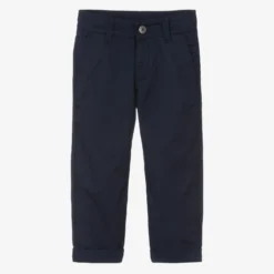 Naturino Boys Navy Blue Cotton Trousers