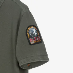 Parajumpers Boys Green Cotton Polo Shirt -Outlet Little Gents Set Store parajumpers boys green cotton polo shirt 542054 8fed7069ef1107b2d728fcd528d626df67366ece