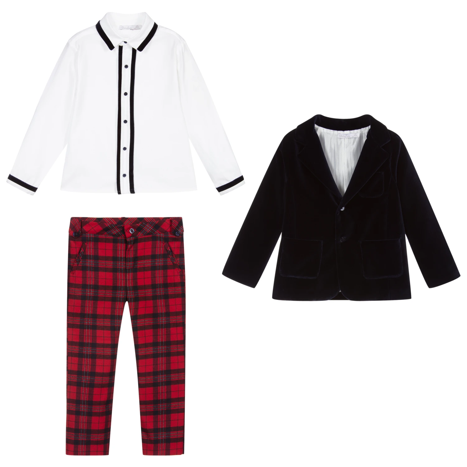 Patachou Blue & Red Check Suit 2 Patachou Blue & Red Check Suit - Image 2