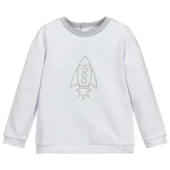 Patachou Blue Rocket Sweatshirt