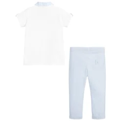Patachou Boys Blue & White Trousers Set -Outlet Little Gents Set Store patachou boys blue white trousers set 284854 f64f8f19d6853d3d7890ea0f5d08b9dd8261eb63