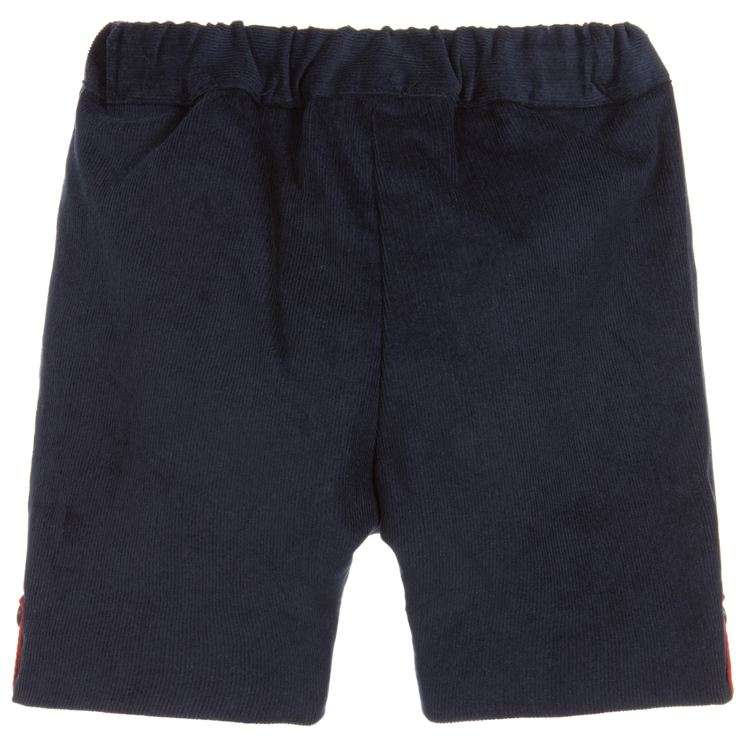Patachou Boys Navy Blue Cotton Shorts 3 Patachou Boys Navy Blue Cotton Shorts - Image 3