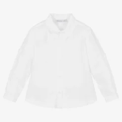 Patachou Boys White Linen & Cotton Shirt -Outlet Little Gents Set Store patachou boys white linen cotton shirt 493132 c5ff1fc4a4ef75584b5dd228688858a45d7ec342