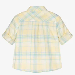 Patachou Boys Yellow Tartan Shirt -Outlet Little Gents Set Store patachou boys yellow tartan shirt 422205 8038fe8b4c0cf6840deed5767c16d59083213446