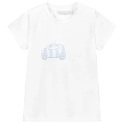 Patachou White Cotton T-Shirt
