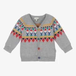 Paul Smith Junior Boys Grey Gnome Cardigan