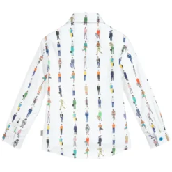 Paul Smith Junior Boys White Cotton Shirt -Outlet Little Gents Set Store paul smith junior boys white cotton shirt 294567 9b22c4f0ddb401755ae2ebb55e20ffcdee1872a7
