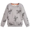 Paul Smith Junior Grey Cotton Sweatshirt