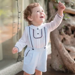 Piccola Speranza Blue & White Shorts Outfit -Outlet Little Gents Set Store piccola speranza blue white shorts outfit 376992 91f5dfd872f6baab2650696fde3d7ad5864f3d86 outfit