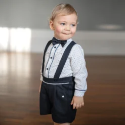 Piccola Speranza Boys Blue 3 Piece Shorts Set -Outlet Little Gents Set Store piccola speranza boys blue 3 piece shorts set 346063 86e62430d8e4e3d322fd14ac0aa0dcbecde4a138 outfit