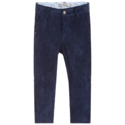 Piccola Speranza Boys Blue Corduroy Trousers
