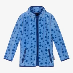 Playshoes Blue Fleece Zip-Up Top