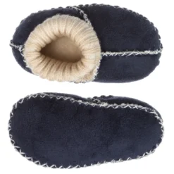Playshoes Blue Wool-Lined Slippers -Outlet Little Gents Set Store playshoes blue wool lined slippers 303651 9d0376c01a53e9913efceb4b237065c611e2b19b