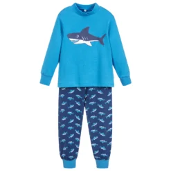 Playshoes Boys Blue Cotton Pyjamas