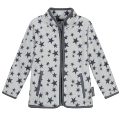Playshoes Grey Polar Fleece Zip-Up