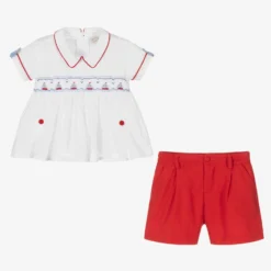 Pretty Originals Boys White & Red Buster Suit Set 6 Pretty Originals Boys White & Red Buster Suit Set -Outlet Little Gents Set Store pretty originals boys white red buster suit set 491754 87fb68abf180c53f5df720f0f676f2ecfd72d906