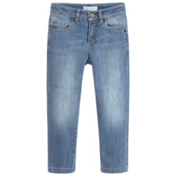 Roberto Cavalli Boys Blue Denim Jeans
