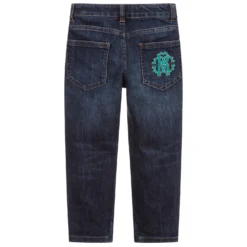 Roberto Cavalli Boys Denim Logo Jeans -Outlet Little Gents Set Store roberto cavalli boys denim logo jeans 395173 4582320d8626dd43bb7af481597f72646583ba95
