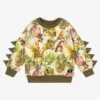 Rock Your Baby Boys Green Triassic Sweatshirt
