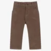 Sarah Louise Boys Brown Corduroy Trousers