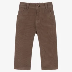 Sarah Louise Boys Brown Corduroy Trousers