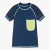 Soli Swim Boys Blue Sun Top (UPF50+)