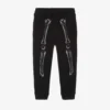 Stella McCartney Kids Black Organic Cotton Joggers