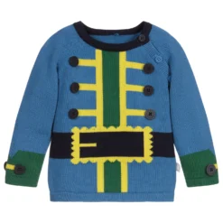Stella McCartney Kids Blue Cotton Pirate Sweater