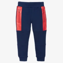 Stella McCartney Kids Blue Organic Cotton Joggers