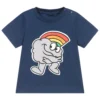 Stella McCartney Kids Blue Rainbow Cloud T-Shirt