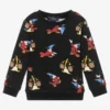 Stella McCartney Kids Boys Black Disney Fantasia Sweatshirt