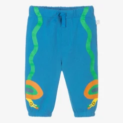 Stella McCartney Kids Boys Blue Cotton Snail Joggers