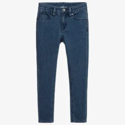 Stella McCartney Kids Boys Blue Slim Fit Denim Jeans