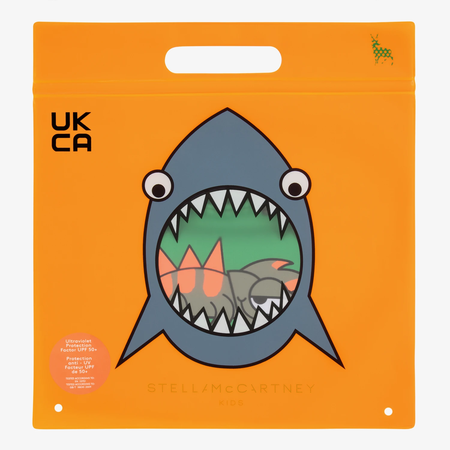 Stella McCartney Kids Boys Green Gecko Swim Set 4 Stella McCartney Kids Boys Green Gecko Swim Set - Image 4