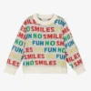 Stella McCartney Kids Boys Ivory Cotton Sweater